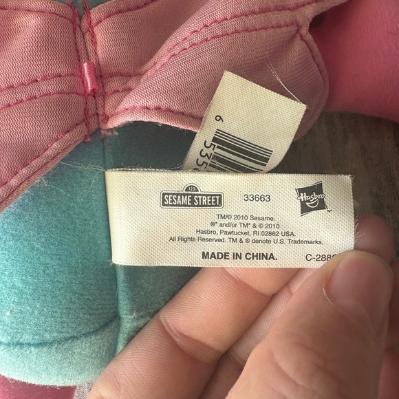 Vintage Abby Cadabby Pink Plush Doll with Wand, push button, working condition - Picture 5 of 5